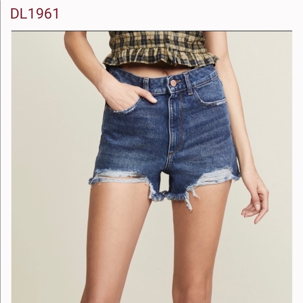 DL1961 Cleo high rise shorts